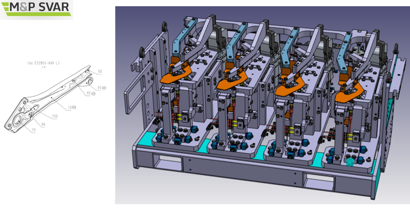 Welding inspection assembly jigs